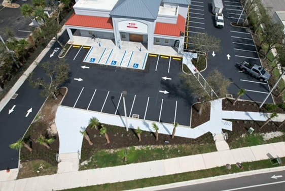 CVS Retail Locations paving project