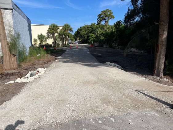 New College of Florida roadway construction